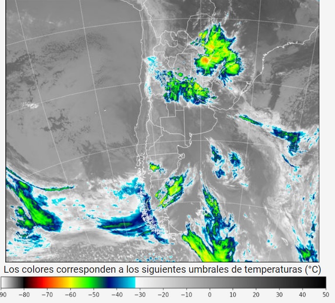 SATELITAL INESTABLE EN LA REGION