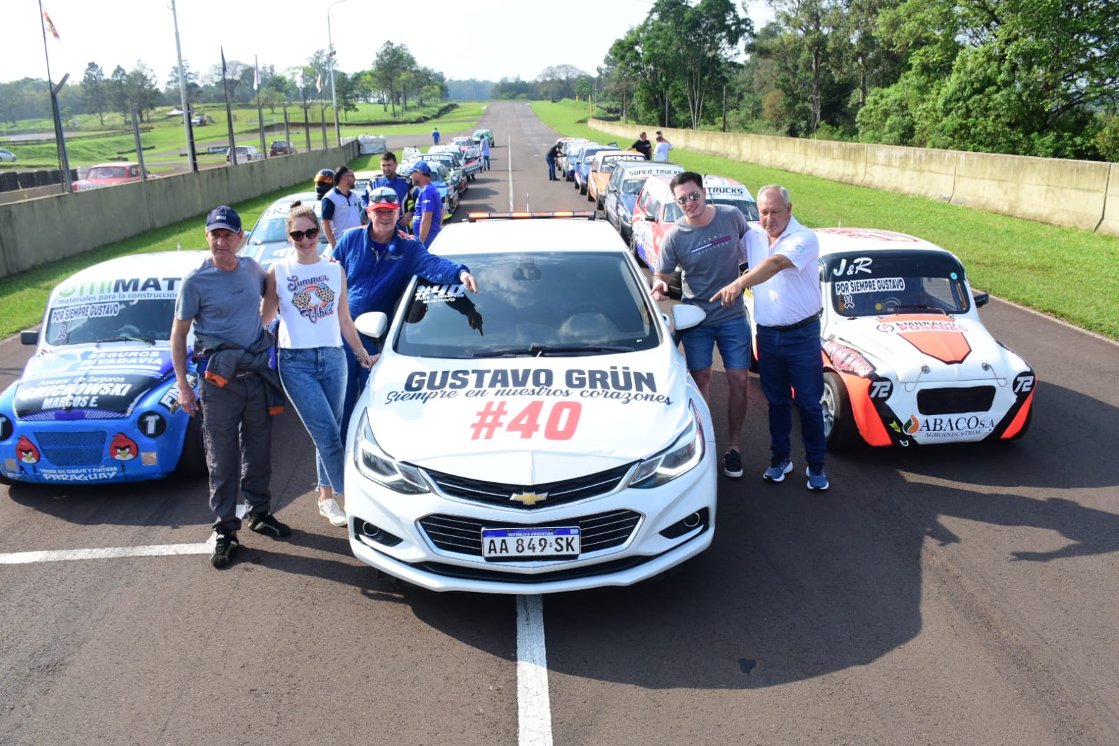 Con dedicatoria a Gustavo Grün, el Misionero de Pista corrió una fecha