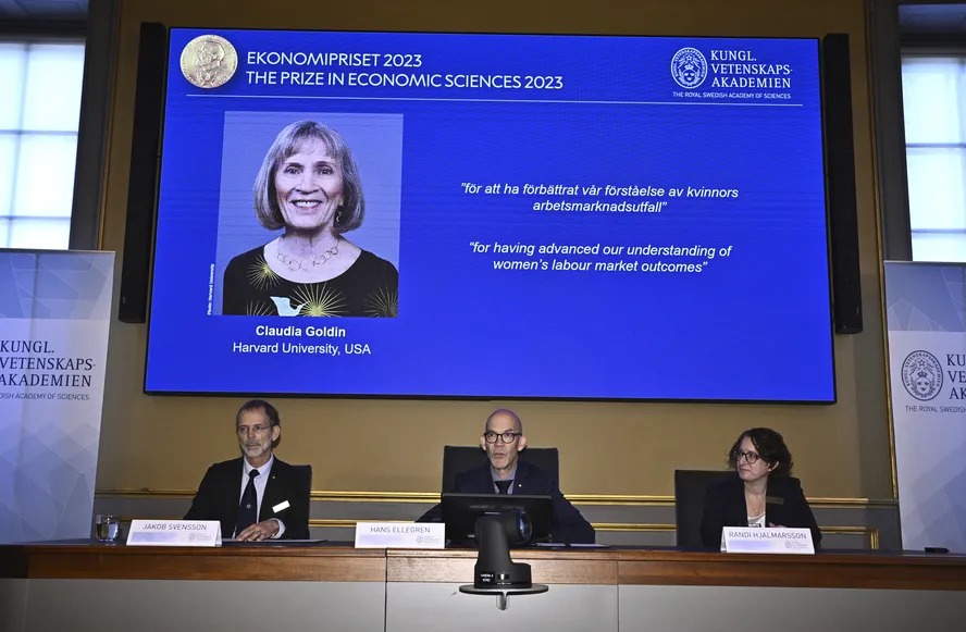 Claudia Goldin, premio nobel de Economía