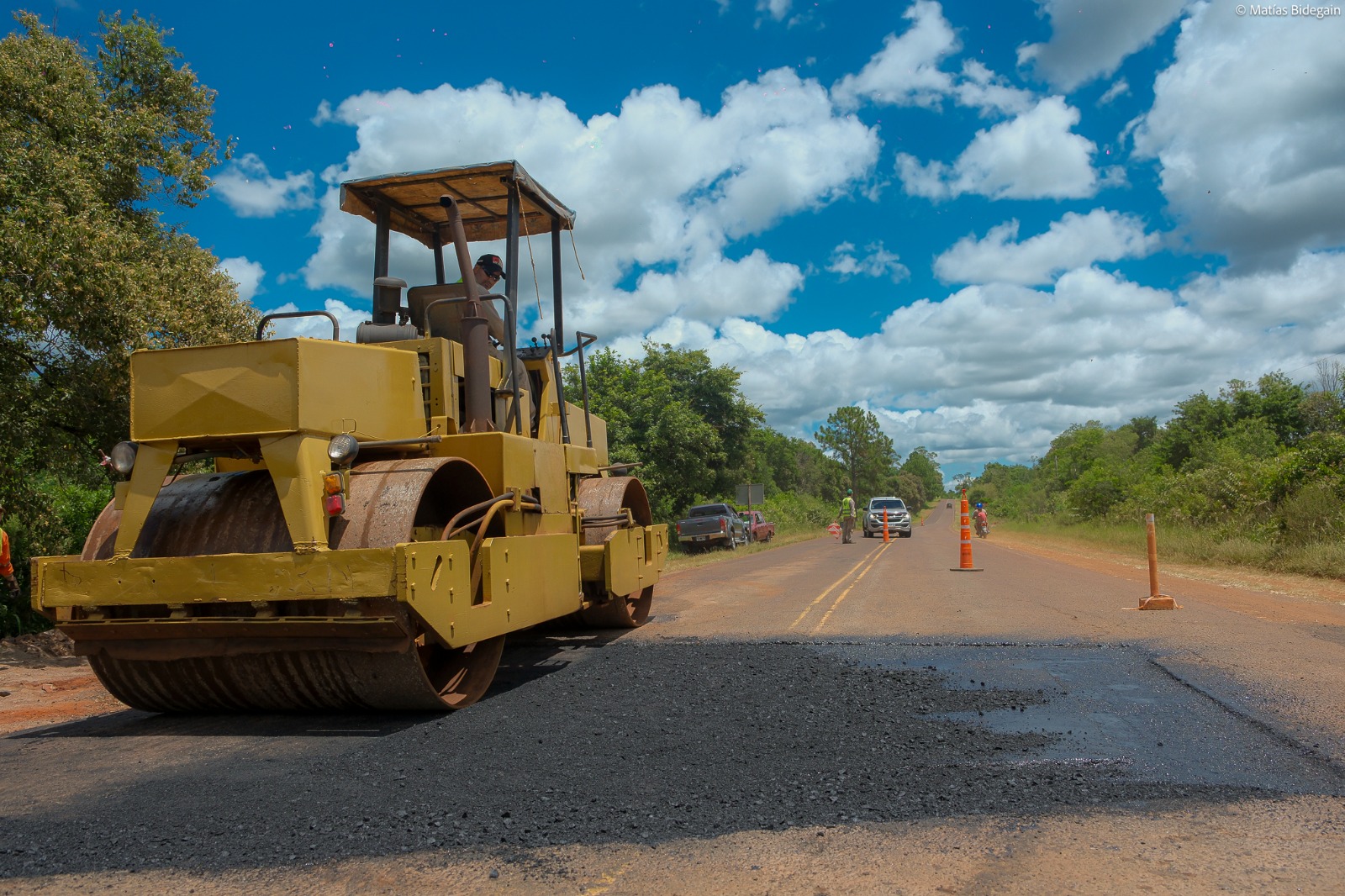 Vialidad provincial fortalece las rutas provinciales 6 y 103 para