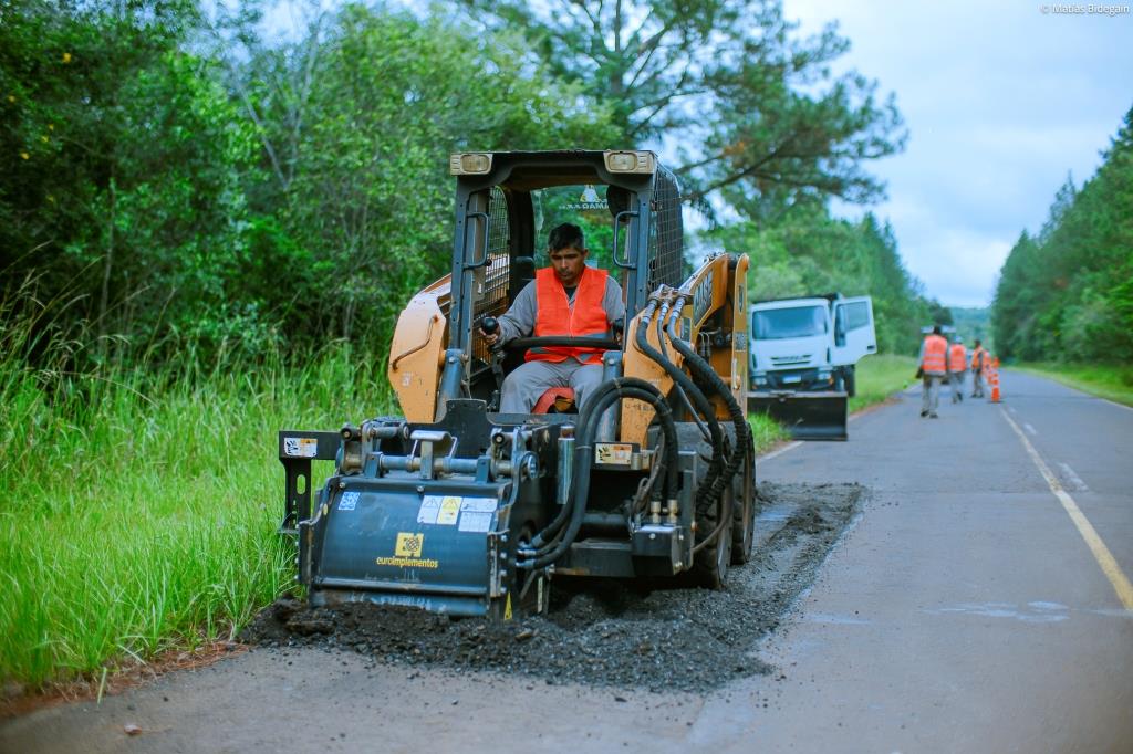 Vialidad finalizó el mantenimiento de la ruta provincial 225