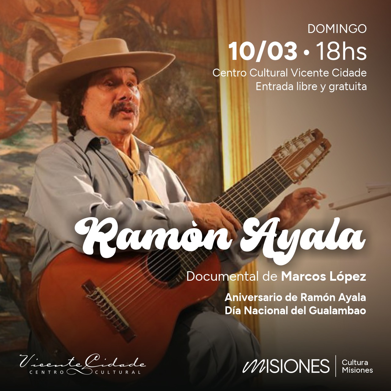 Este domingo, proyectarán el documental sobre Ramón Ayala - Canal Doce ...
