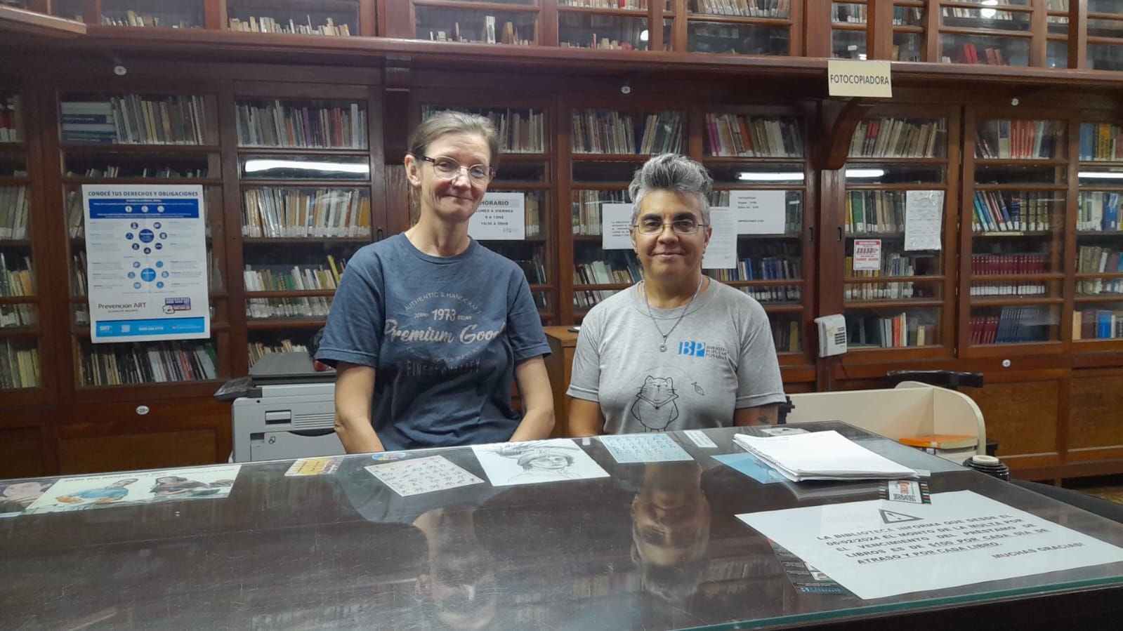 La Biblioteca Popular inició una campaña para recuperar libros