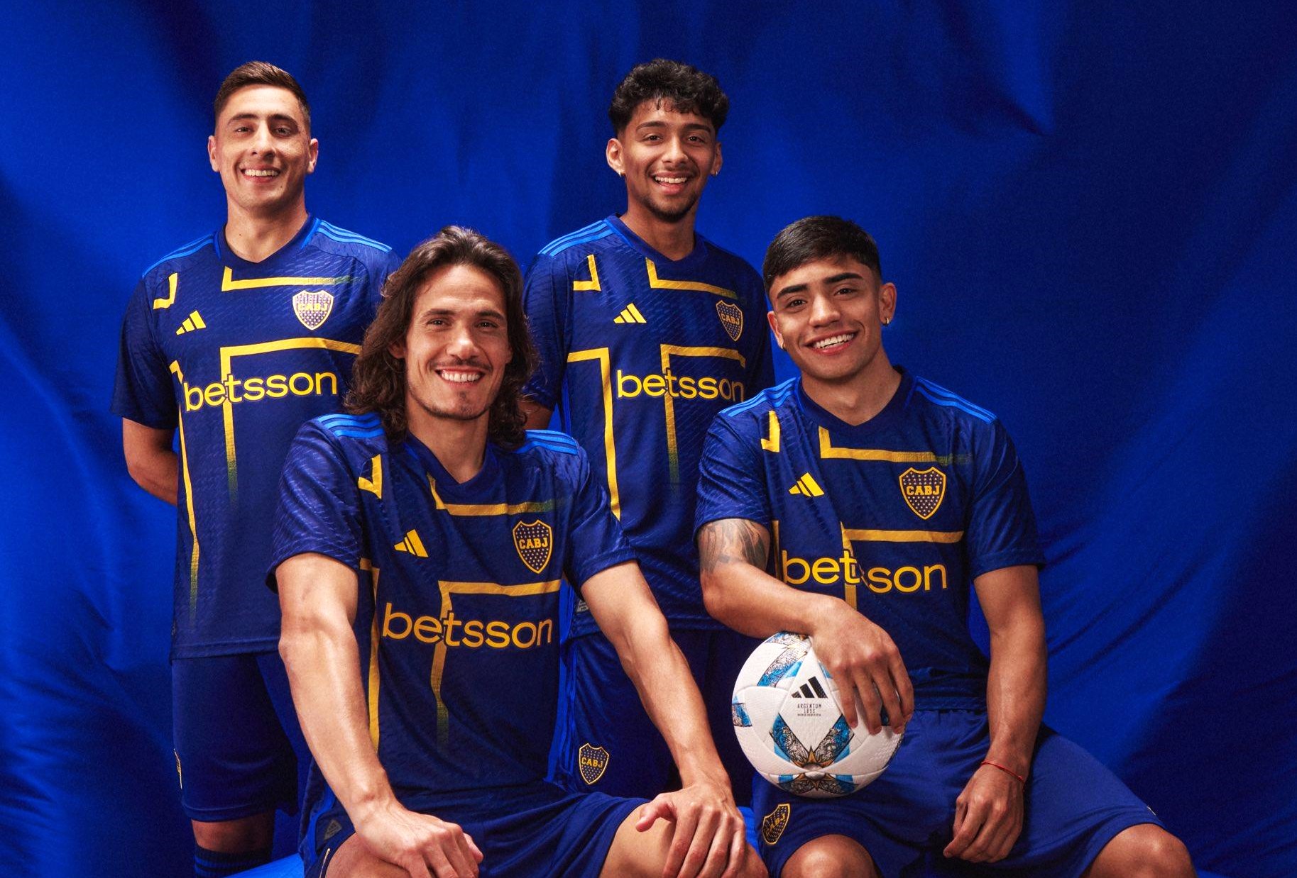 Boca presenta sus nuevas camisetas online