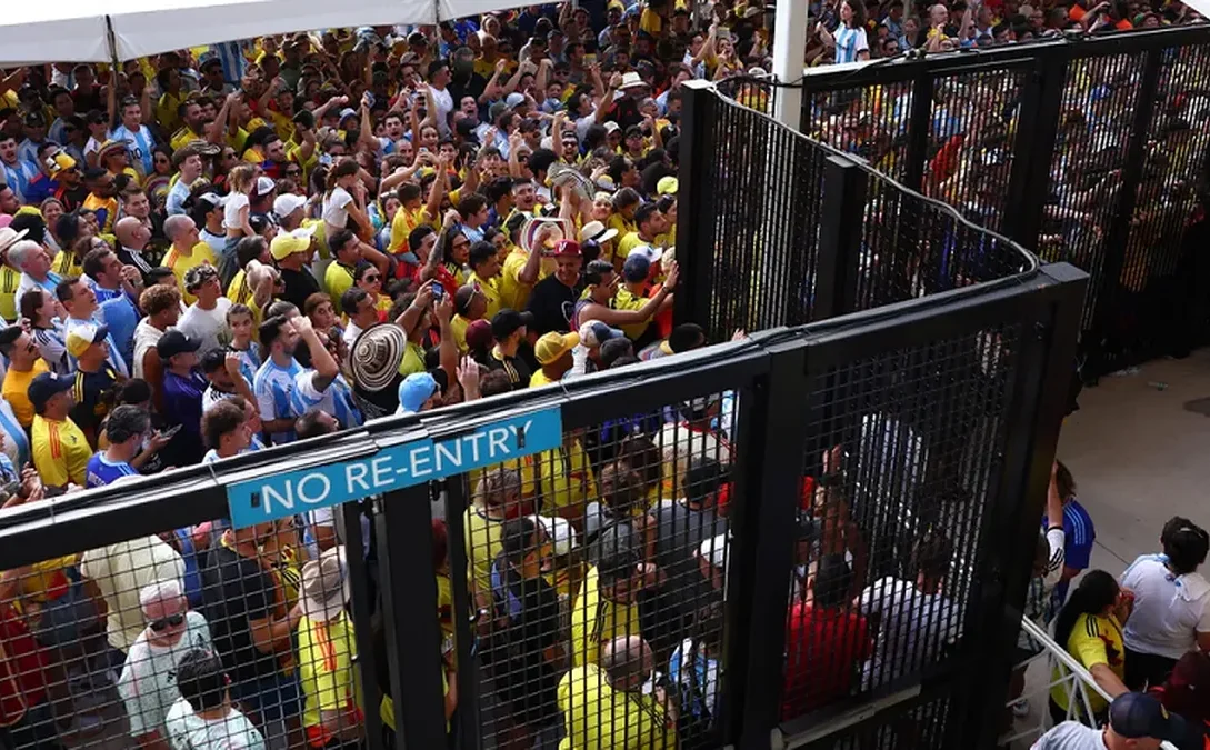 Conmebol se desligó de la responsabilidad por los disturbios en la final de la Copa América - Canal Doce Misiones