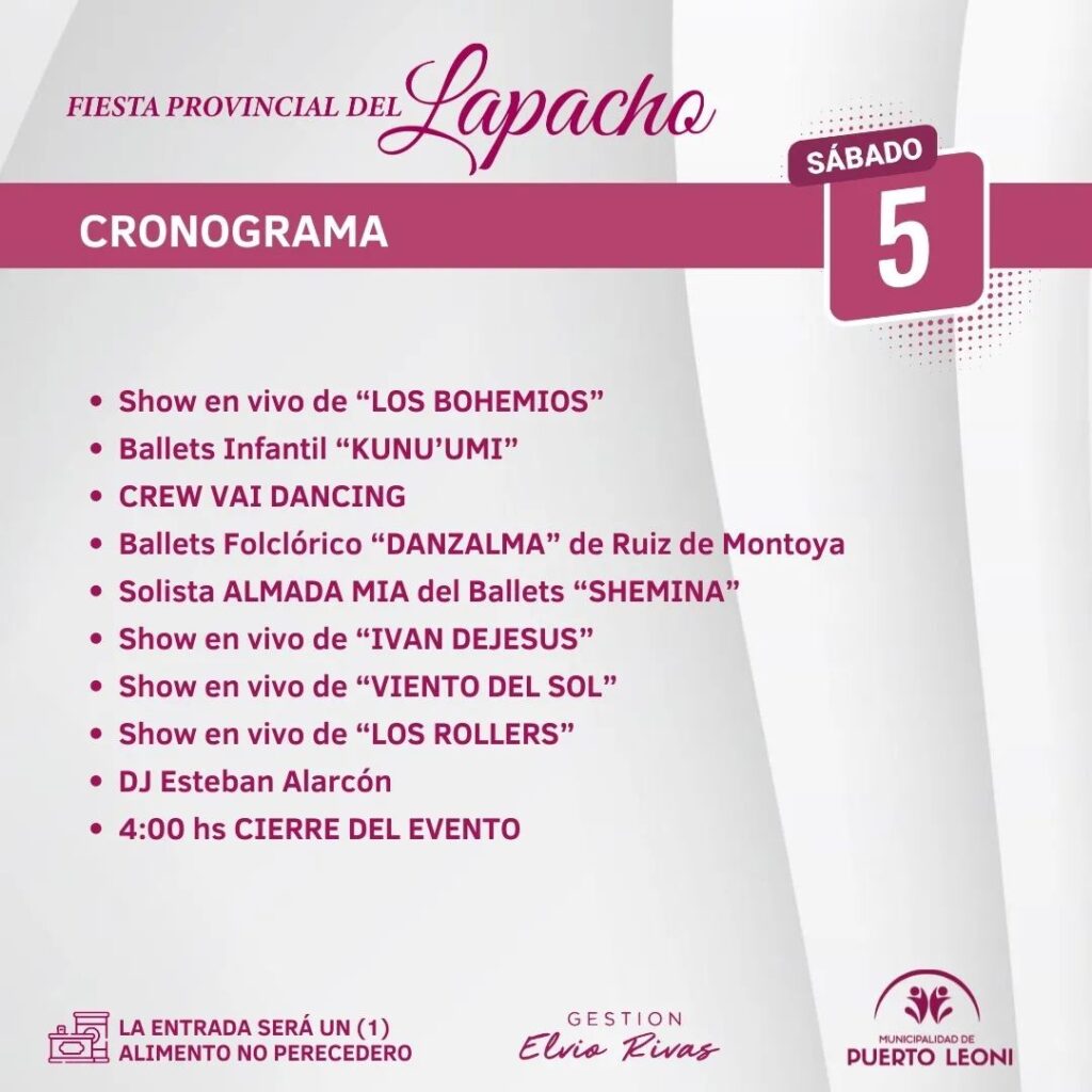 Fiesta del Lapacho
