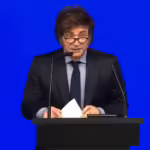 el presidente Javier Milei en Ualá