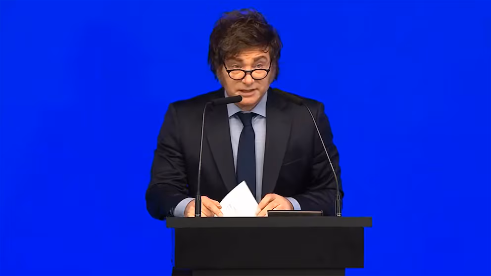 el presidente Javier Milei en Ualá