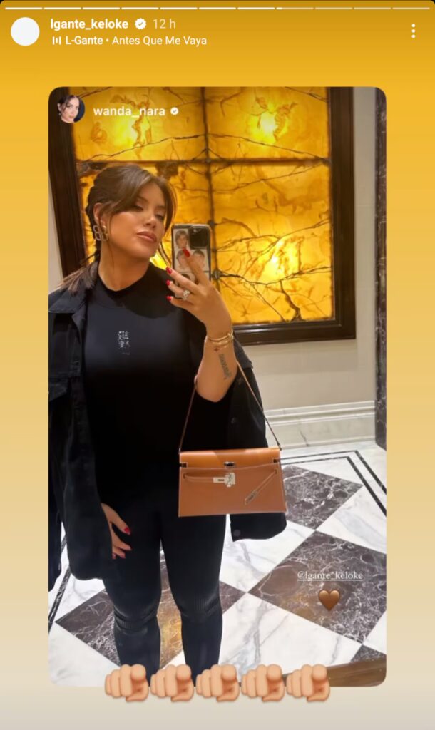 wanda nara l-gante