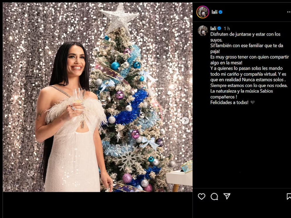 famosos navidad
