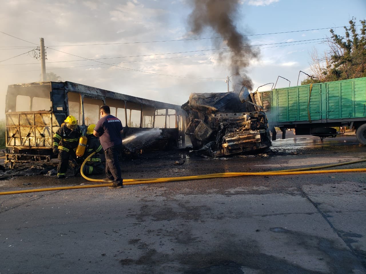 Brutal choque en Mendoza: murió un niño y detuvieron al conductor del micro