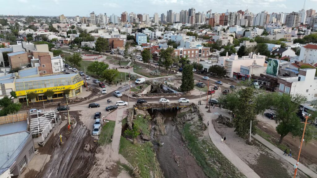 Bahía Blanca inundación