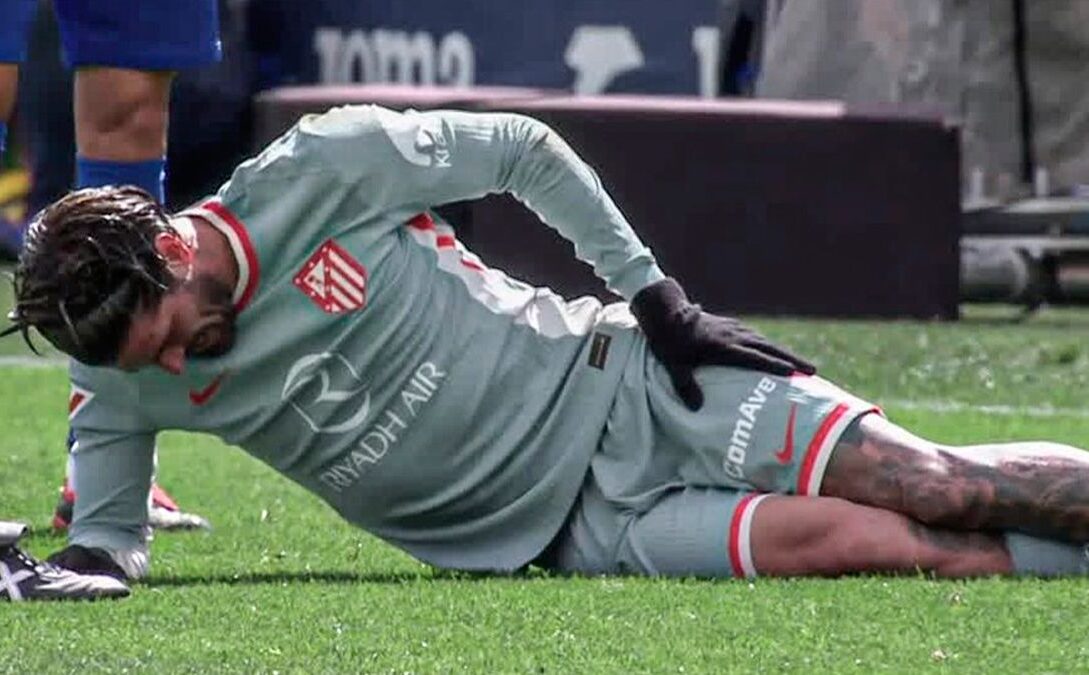 Dura caída del Atlético y alarma por De Paul antes de enfrentar al Real  Madrid