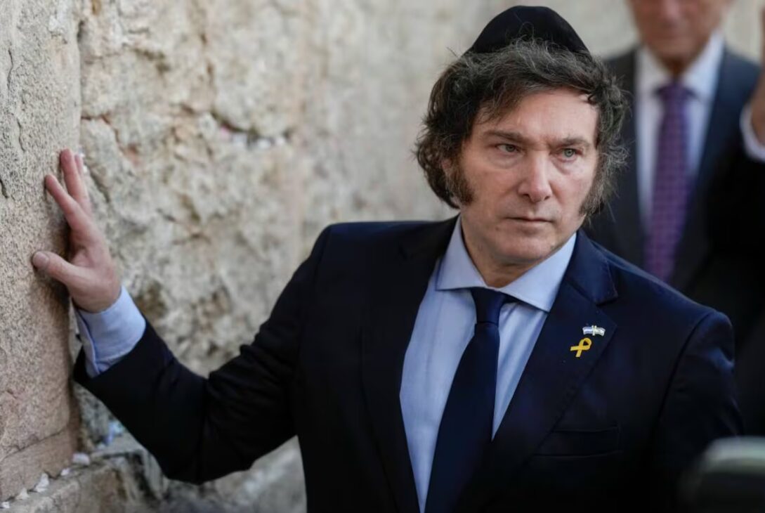 Milei en Israel