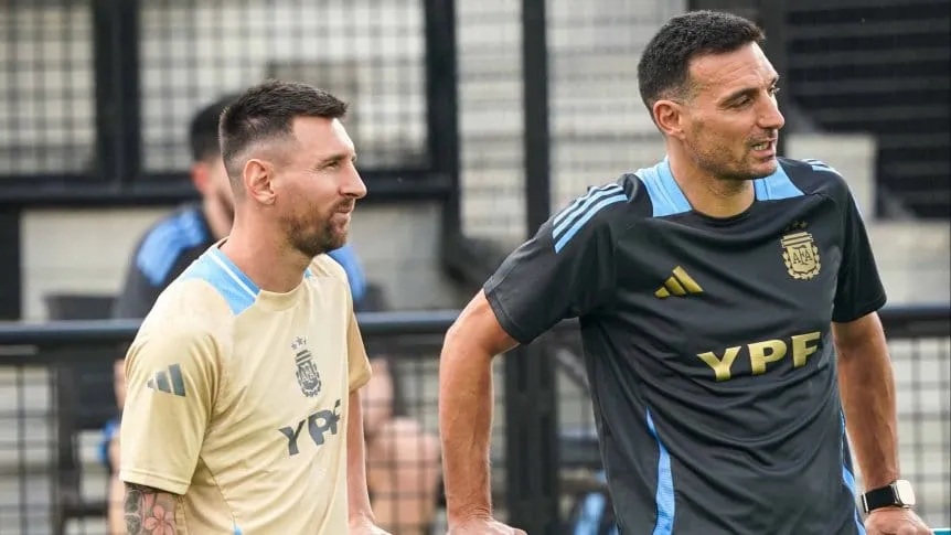 Scaloni Messi