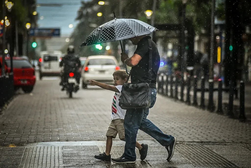 Jueves inestable: jornada con lluvias en distintos puntos de la provincia