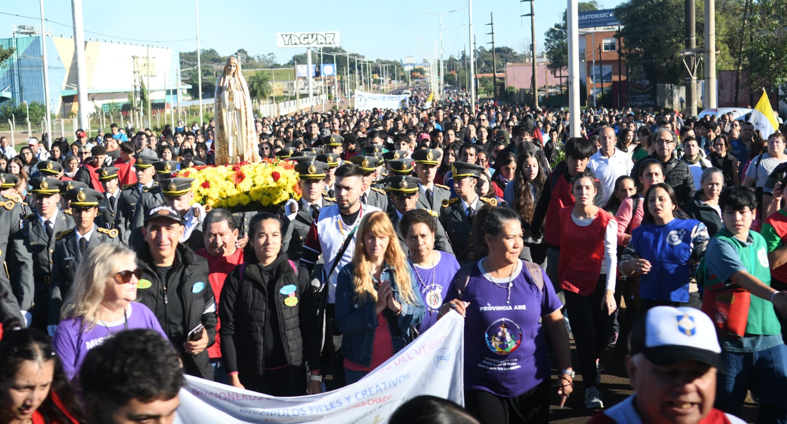 Masiva convocatoria de fieles para la tradicional Peregrinación de Fátima imagen-10