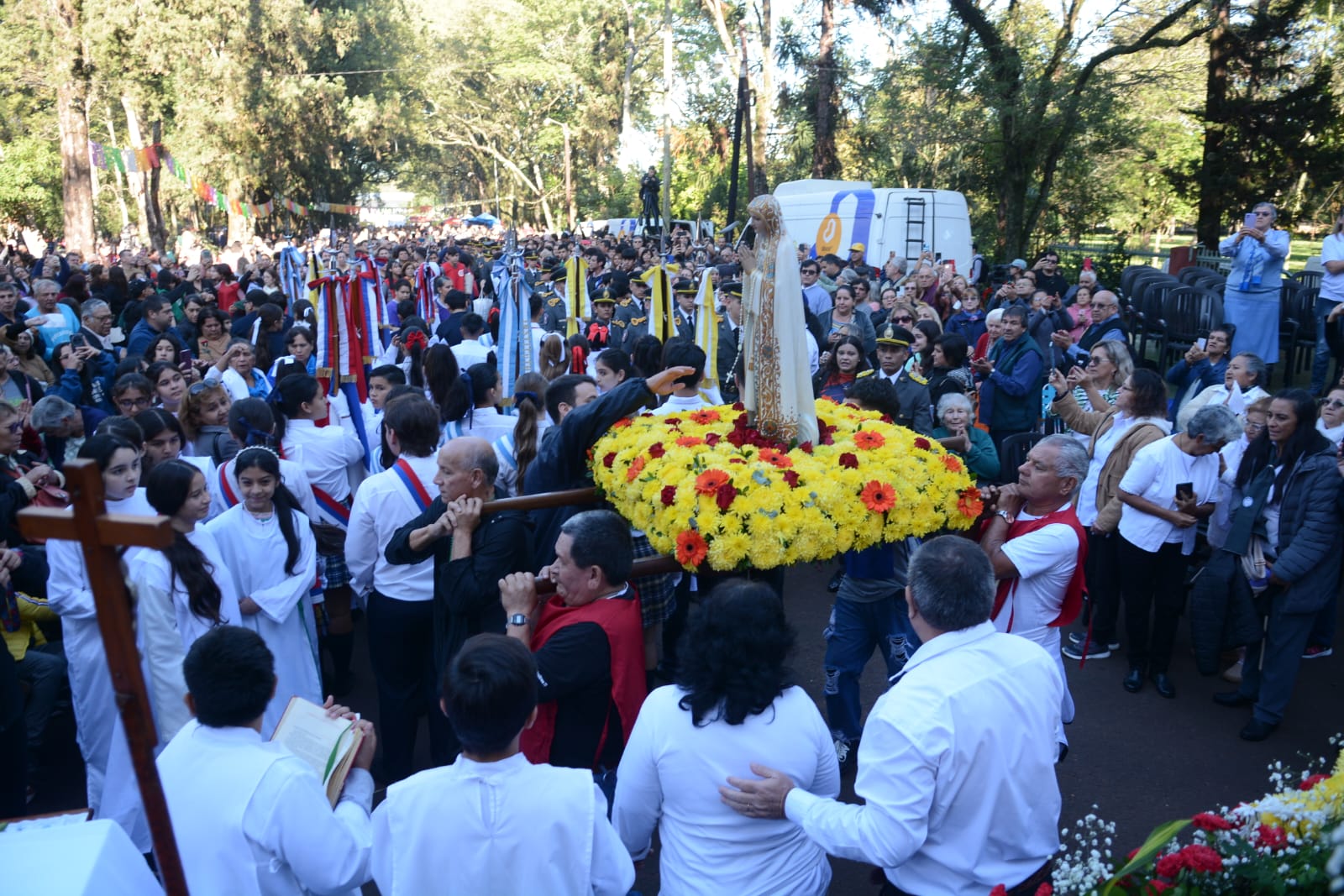 Masiva convocatoria de fieles para la tradicional Peregrinación de Fátima imagen-22