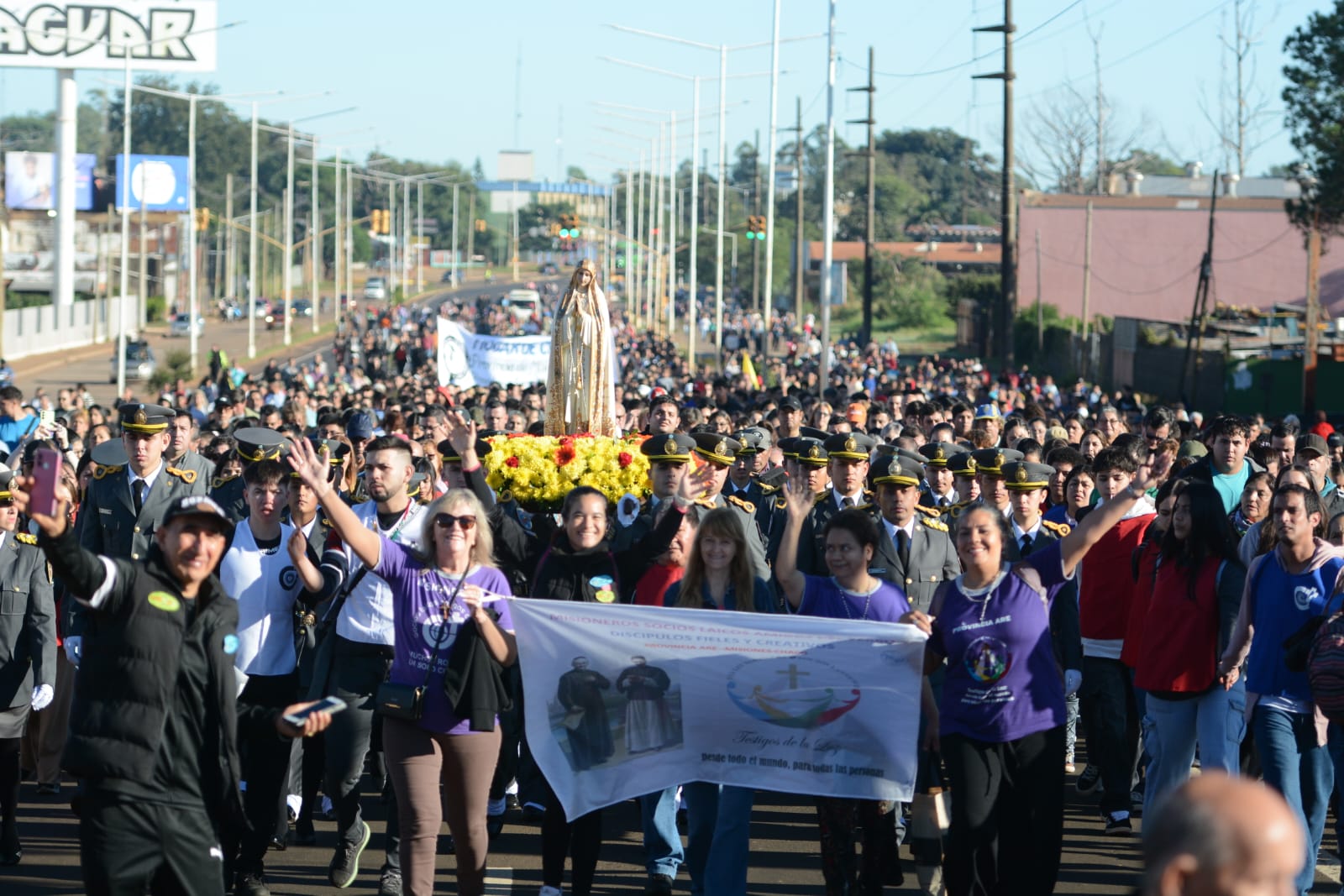 Masiva convocatoria de fieles para la tradicional Peregrinación de Fátima imagen-26