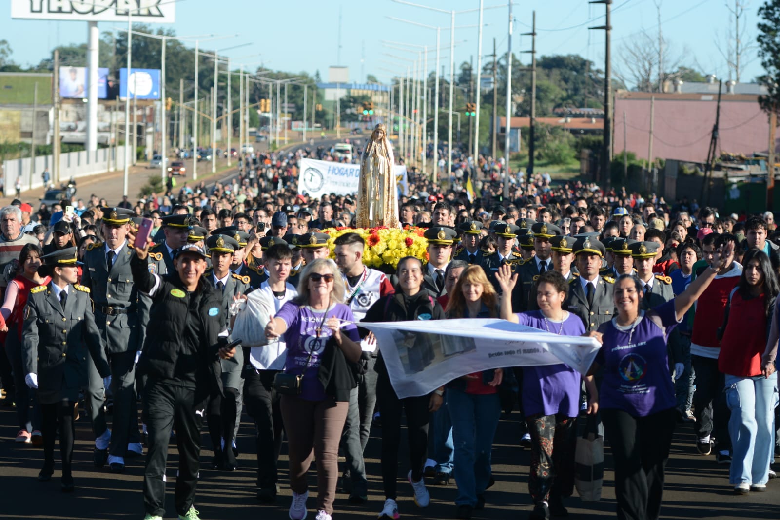 Masiva convocatoria de fieles para la tradicional Peregrinación de Fátima imagen-30