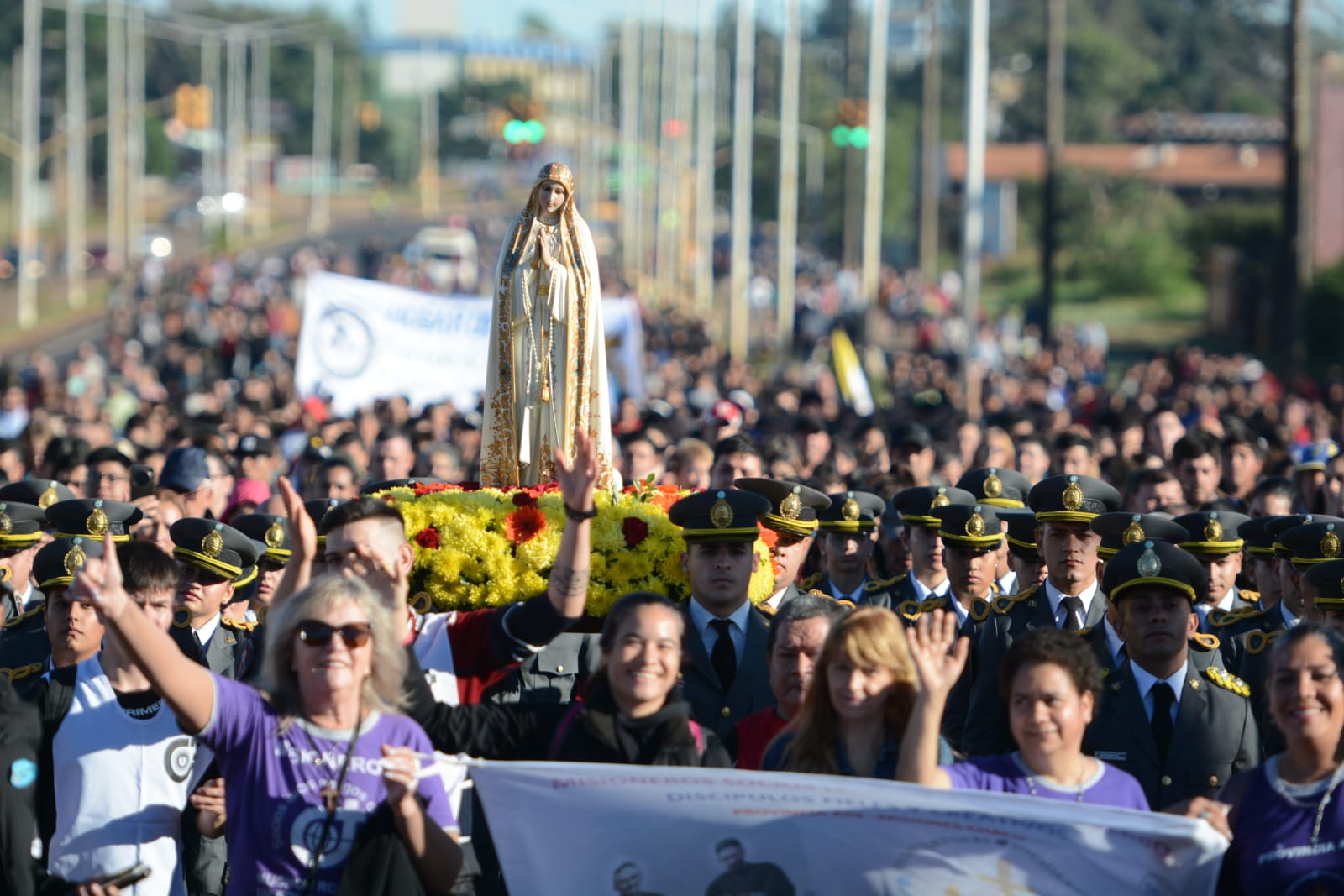 Masiva convocatoria de fieles para la tradicional Peregrinación de Fátima imagen-34