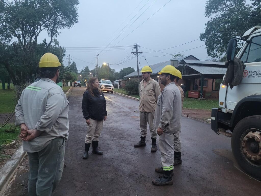 Energía de Misiones desplegó un plan de obras para fortalecer el servició eléctrico en Tobuna imagen-14