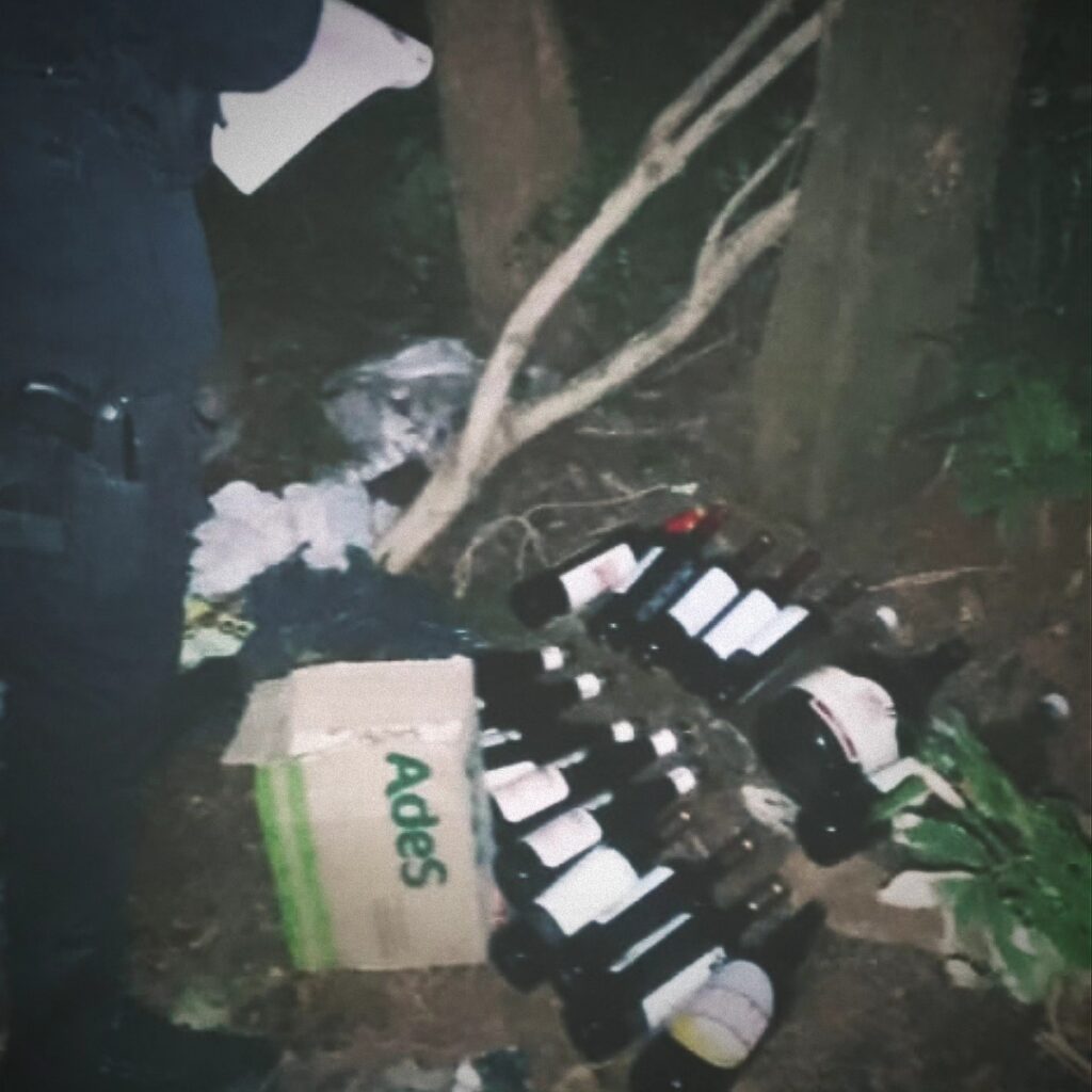 botellas robadas