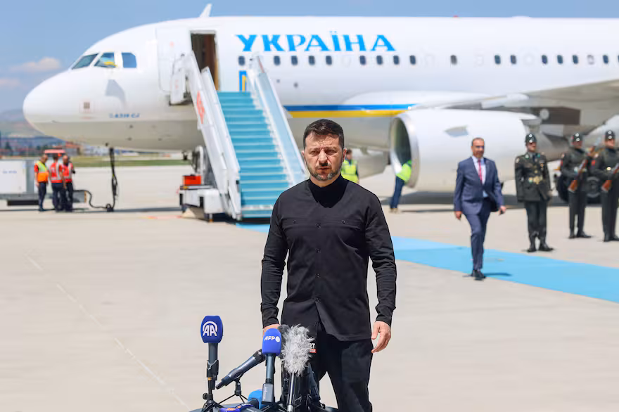Putin dejo plantado a Zelenzky en Turquia