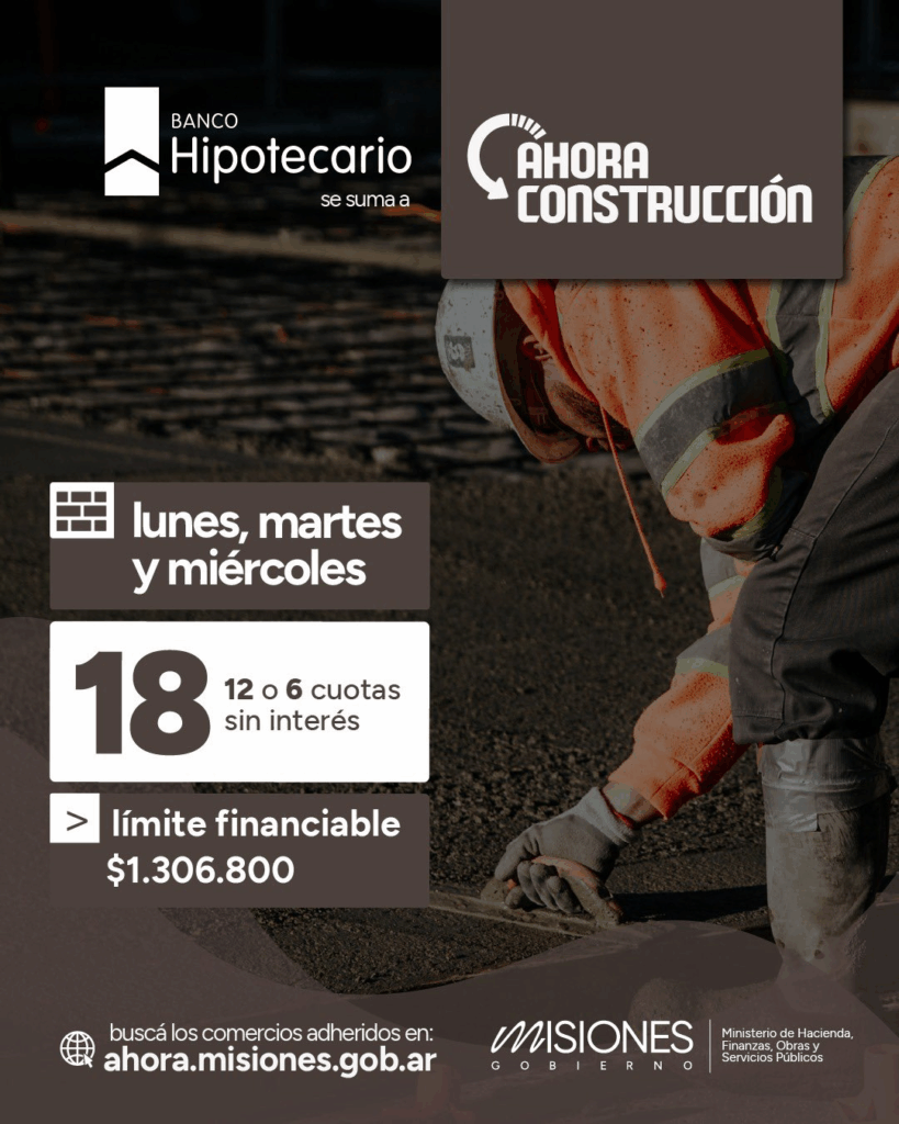 ahora construcción