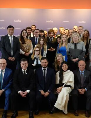 Milei, reunión de diputados