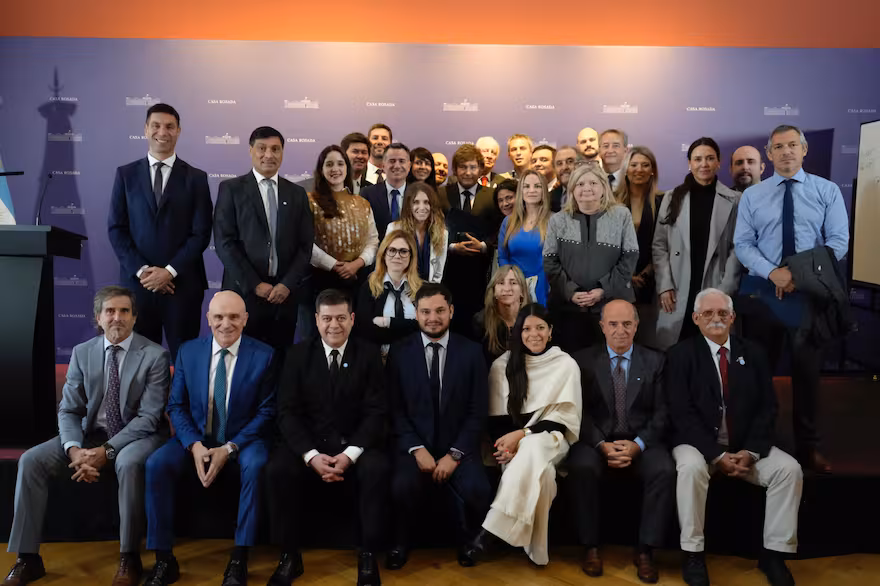Milei, reunión de diputados