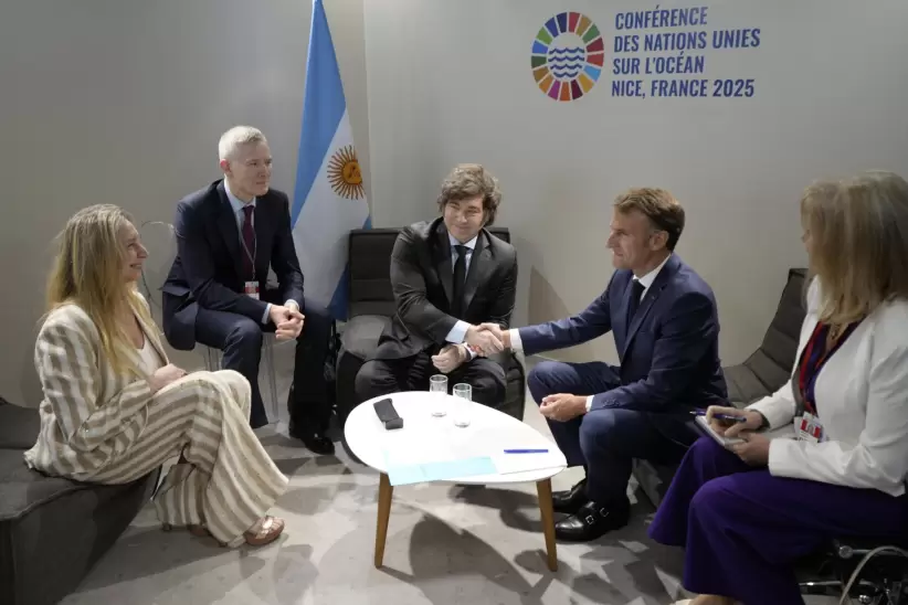 Milei y Macron