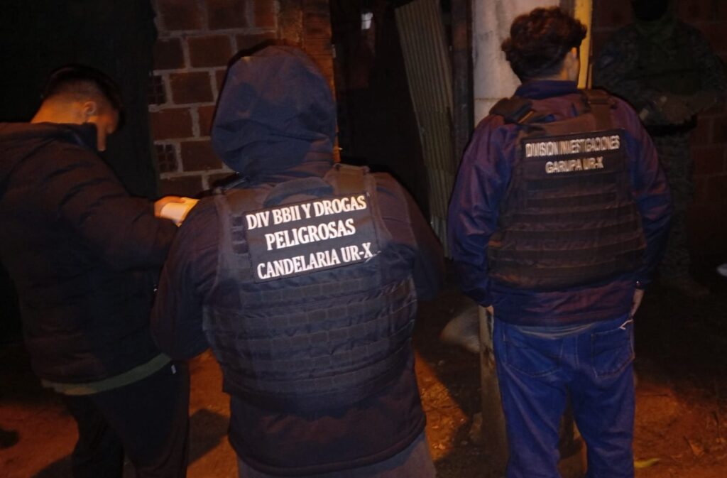 Allanamientos: dos detenidos en una investigación por robos y narcomenudeo en Garupá