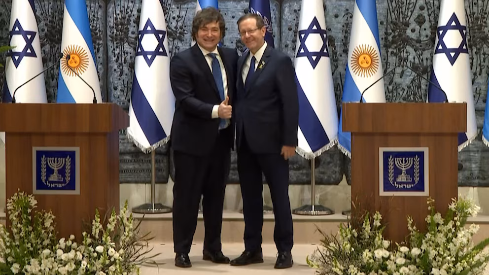 Milei se reunió con Netanyahu