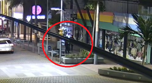 Videovigilancia localizó el escondite de un ladrón y vándalo en Posadas