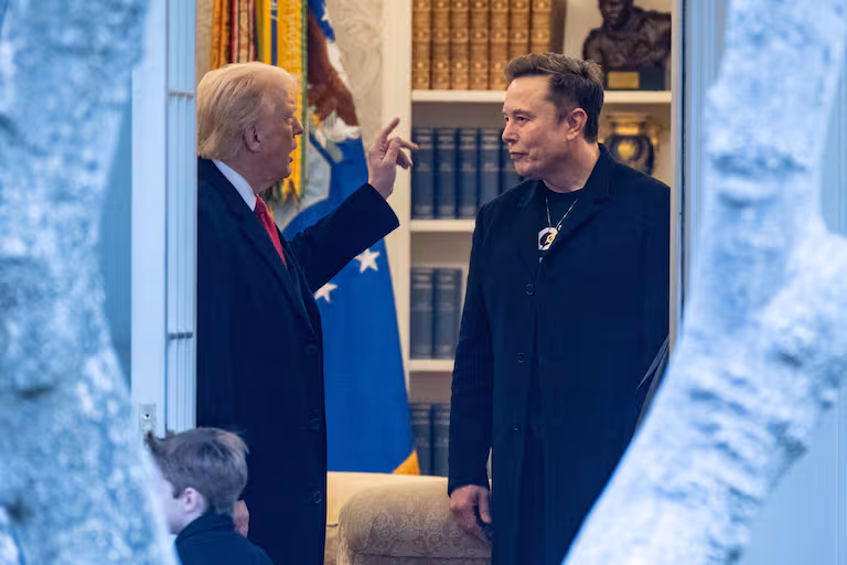 Trump y Musk