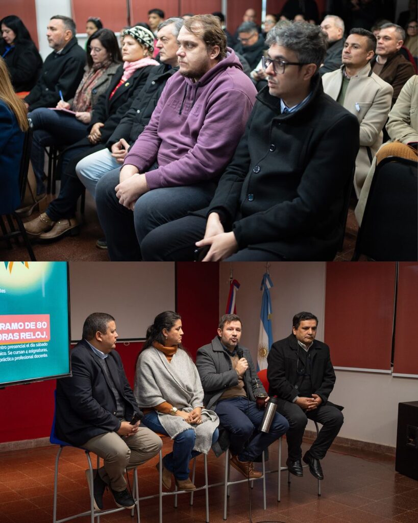 Este martes se presentó oficialmente el nuevo “Tramo de Formación Pedagógica” destinado a técnicos superiores y profesionales universitarios