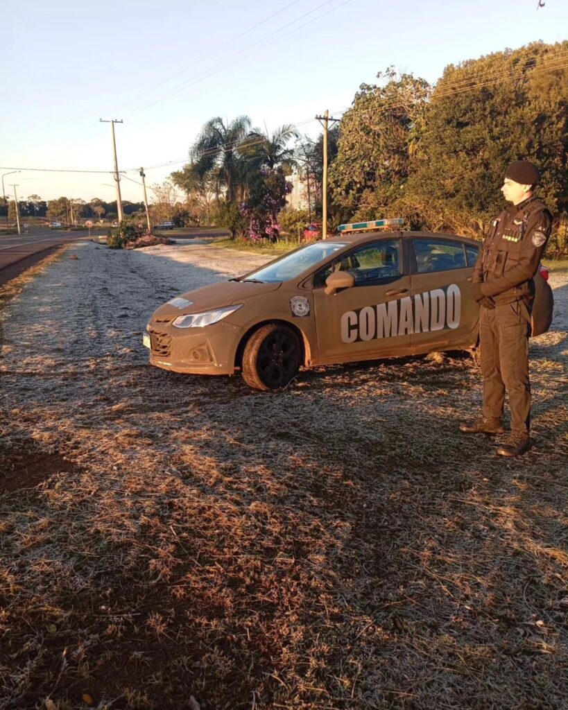 policía frío