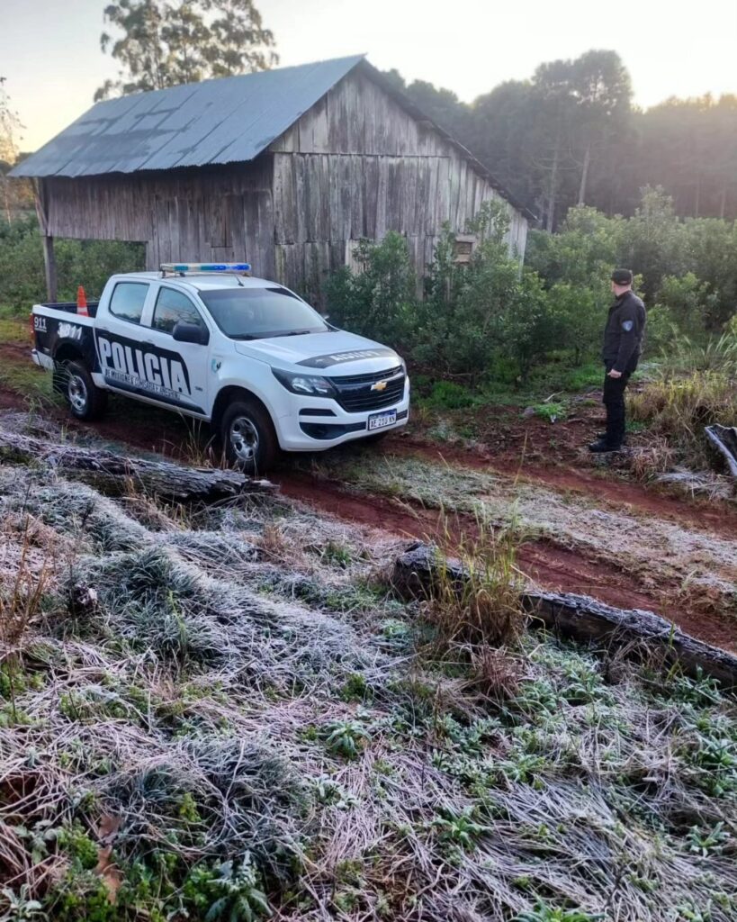 policía frío