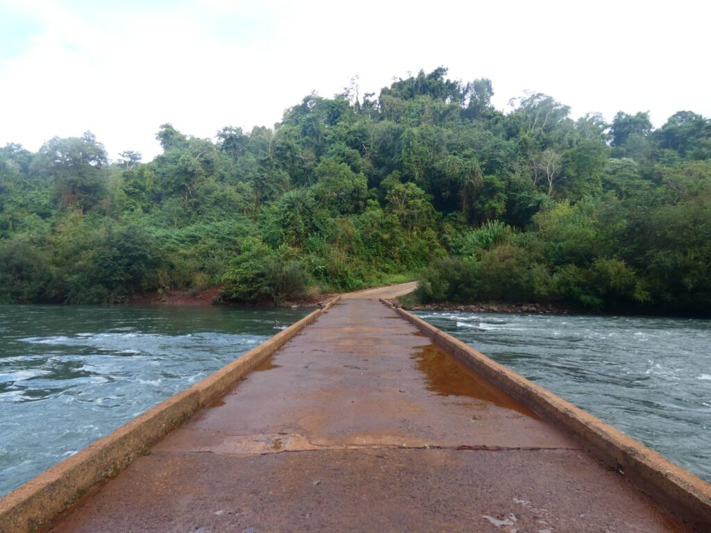 acceso parque provincial Moconá