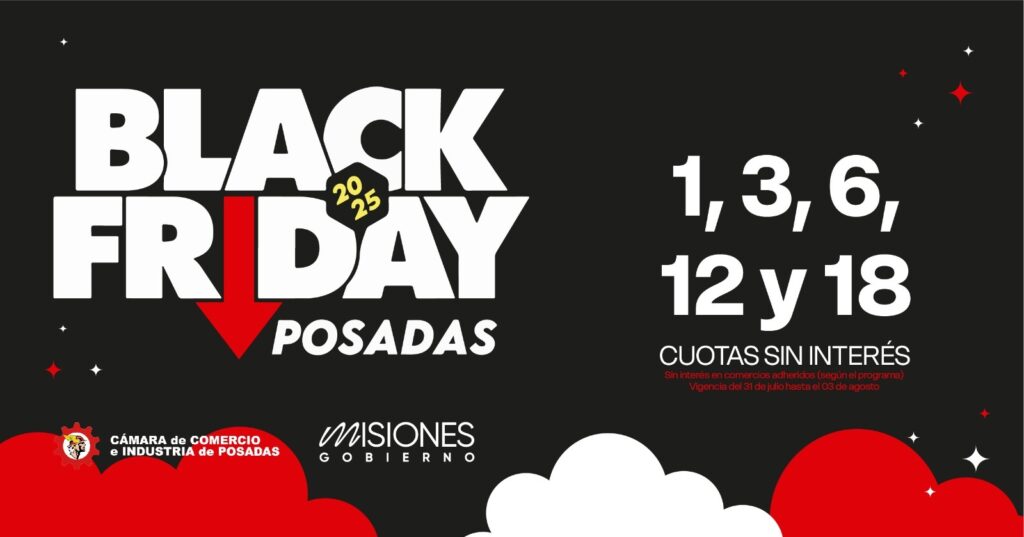 Black Friday Posadas: conocé todas las promociones y espectáculos de 4 días imperdibles 10 black friday