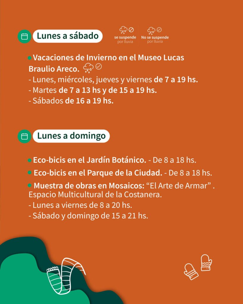 La provincia recibe las vacaciones de invierno con reservas en alza y gran movimiento turístico imagen-21
