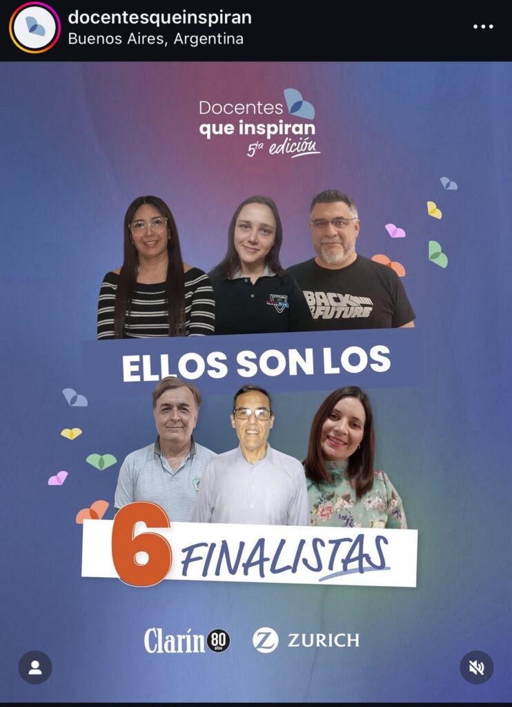 Docentes misioneros finalistas
