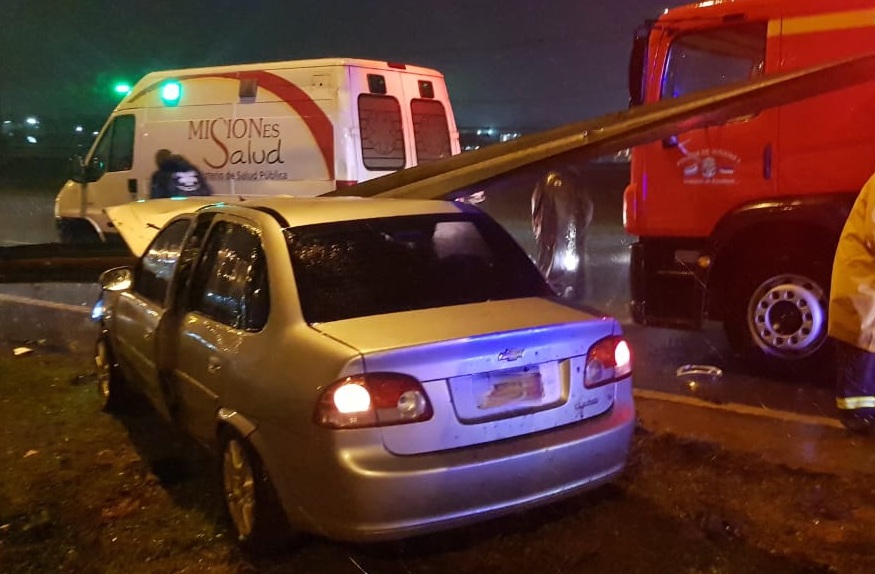 Murió un automovilista tras un choque en el Acceso Sur de Posadas