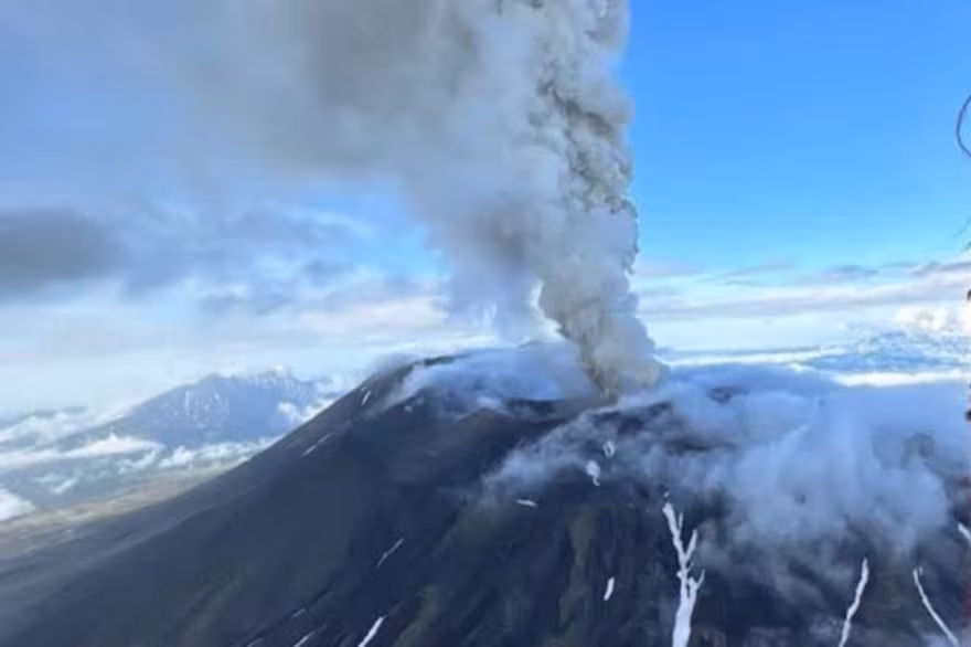 Erupción Kamchatka