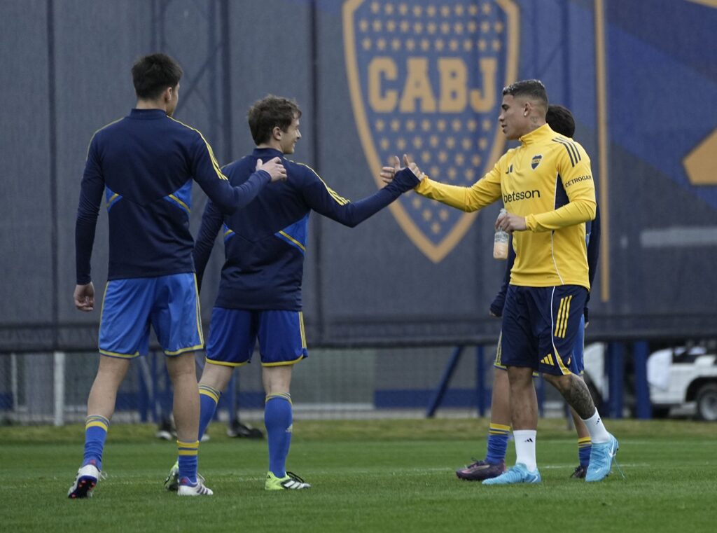 russo entrenamiento boca