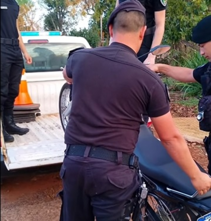 policías moto