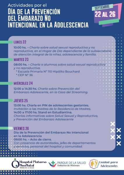 charlas embarazo
