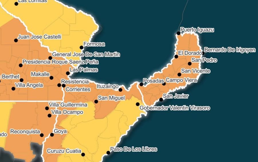 Rige el alerta naranja por fuertes tormentas este viernes en todo ...