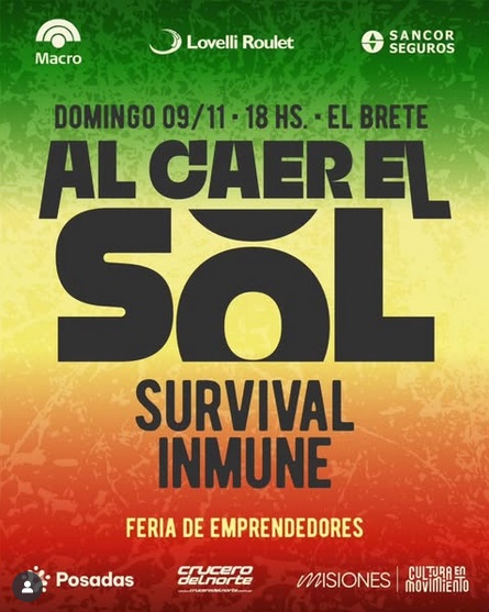 al caer el sol